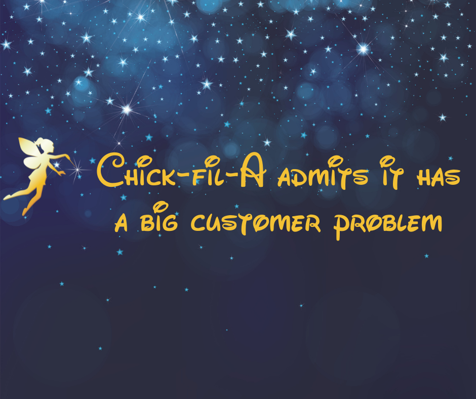 ChickfilA admits it has a big customer problem Deliver Service Now!